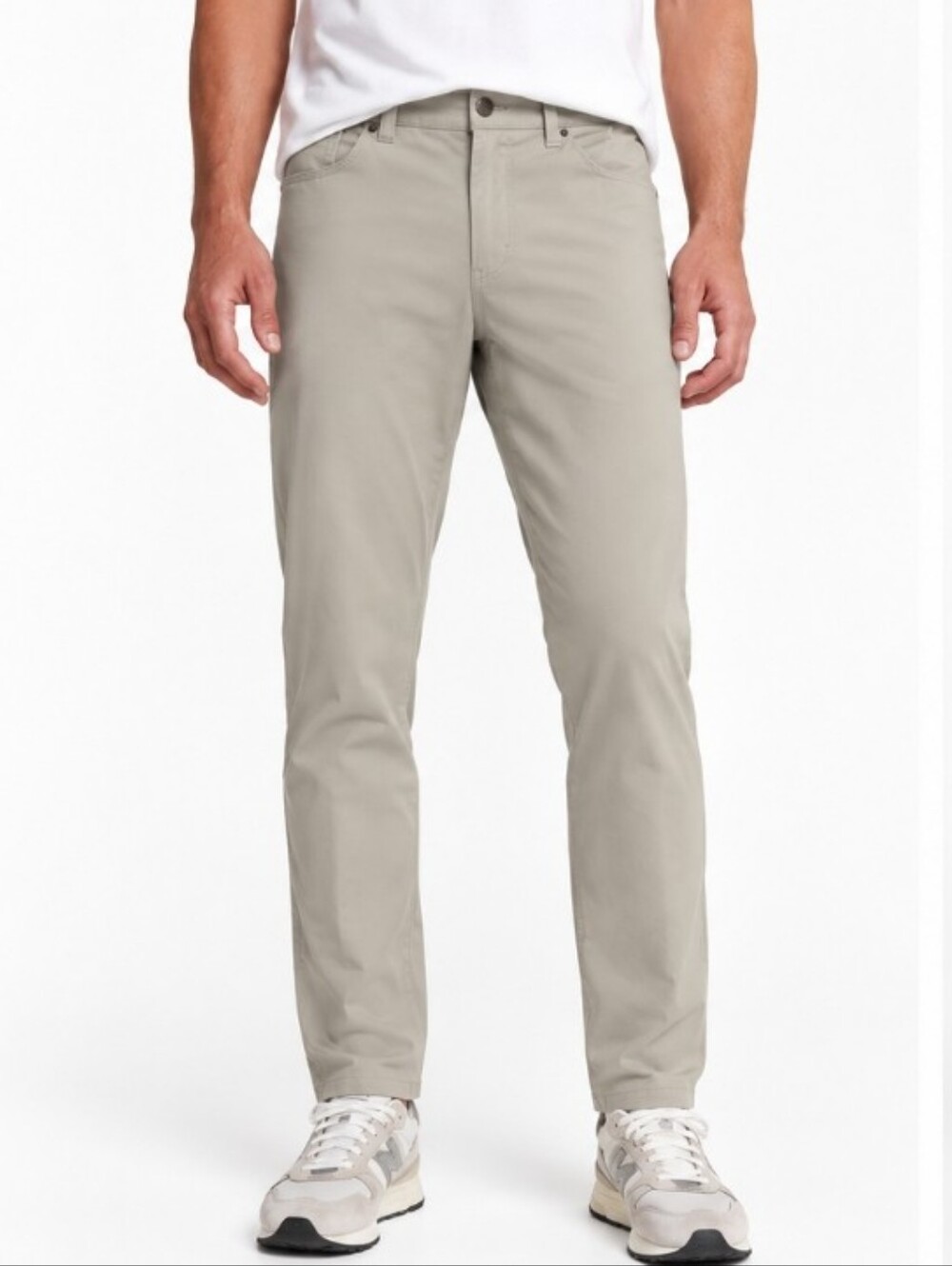VRST Limitless Men's Performance Pants Golf, Office, Work, Chino, Khaki 32 X 30